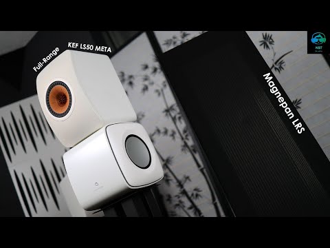 "Full-Range"  KEF LS50 META with the KEF KC62 Subwoofer