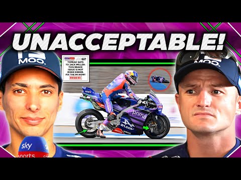Toprak Razgatlioglu DROPS MAJOR BOMBSHELL on Jack Miller After Yamaha BRAKE CHAOS in THAILAND!