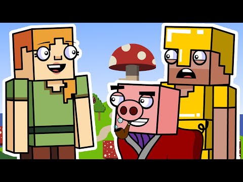 Alex's Biome &The BACKROOMS | Block Squad (Minecraft Animation)