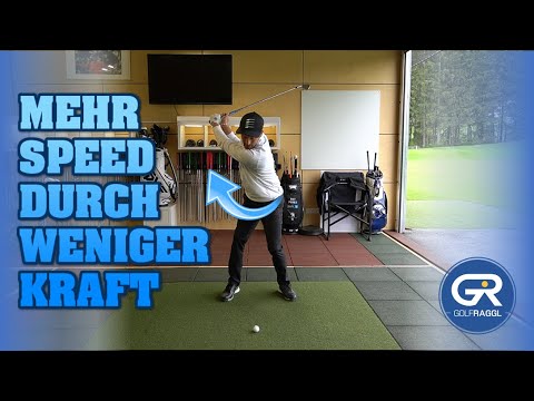 MORE SPEED THROUGH LESS POWER IN THE GOLF SWING