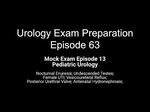 Nocturnal Enuresis Undescended Testes; Female UTI Vesicoureteral Reflux PUV Antenatal Hydronephrosis