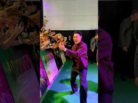 Jon M. Chu feeling the energy at the Wicked: For Good Brazil premiere!