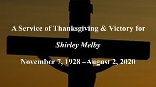 Shirley Melby Funeral 20200810