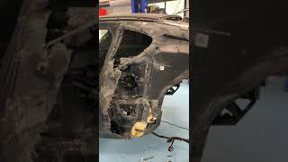 BMW I8 salvage part 2, can the carbon fiber tub be fixed?