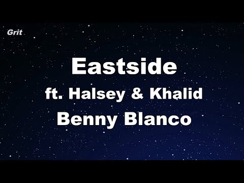 Eastside - benny blanco, Halsey & Khalid Karaoke 【No Guide Melody】 Instrumental