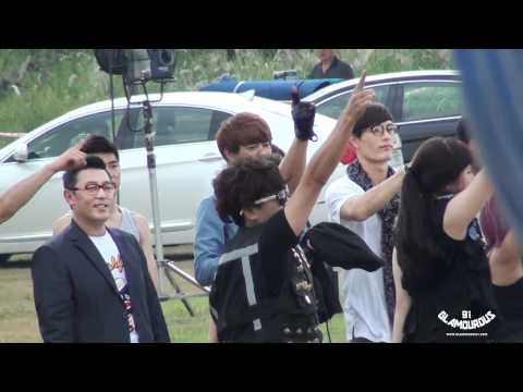 [fancam] 110915 SHINee Minho dances Kara - Step @ DT recording