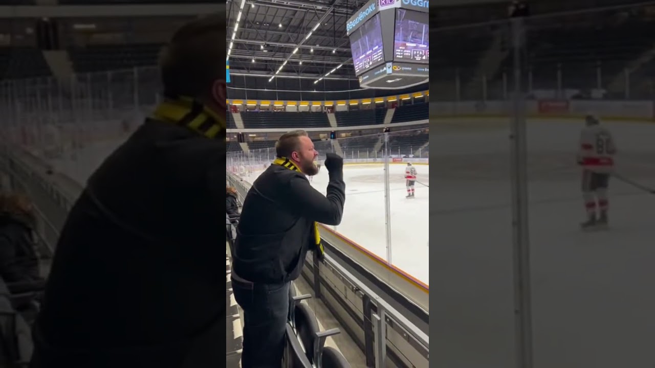 När den lojala AIK supportern kollar hockey på hovet ensam säsong 24/25