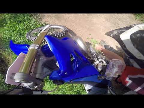 First time on my YZ 250... SCARED ME TO DEATH