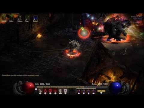 PS5 Diablo 2: Resurrected - Summoner Necro Uber Tristram cleared in 1:11