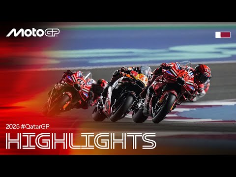 MotoGP HIGHLIGHTS 🌃 2025 Qatar GP