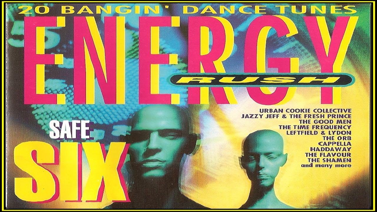 Energy Rush: Safe Six (1993) [90S Dance Collection - CD, Compilation] (MAICON NIGHTS DJ)
