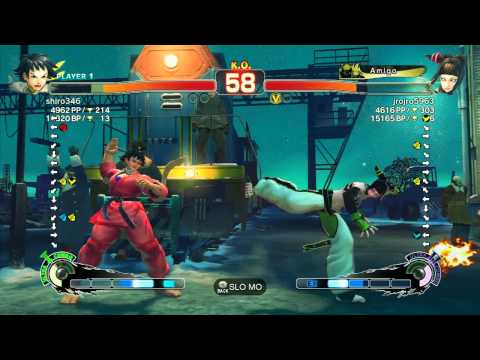 SSF4 AE 2012: Shiro (Makoto) vs jrojro5963 (Juri) - Xbox Live Ranked Match