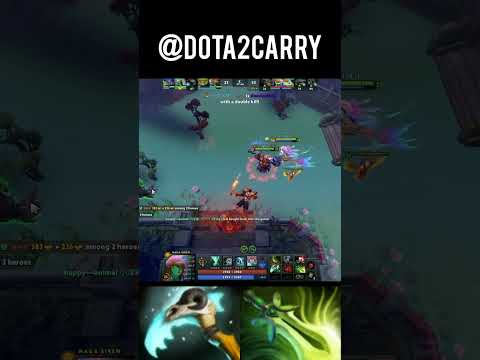 SCCC Rampage Naga Siren #shorts #dota #dota2