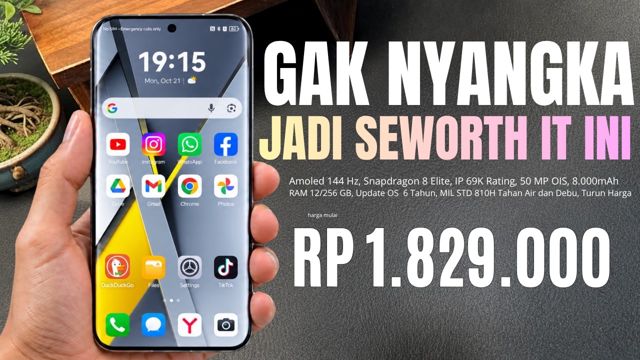 NYESEL BELI DULUAN, HARGA TURUN‼️RAM 12/256 GB, 8000mAh - DI AKHIR TAHUN 2026