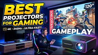 Top 14 Best Projectors for Gaming in 2026 🎮 Ultra Low Latency & 4K Picks