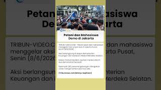 Petani Sawit dan Mahasiswa Demo di Jakarta Hari Ini, 280 Polisi Disiagakan