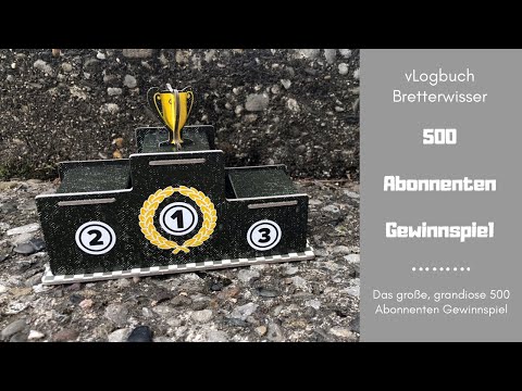 500 Abonnenten Gewinnspiel - Downforce Promo - vLogbuch Bretterwisser - 190507