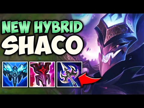 TESTING A NEW SHACO BUILD!! (HYBRID)