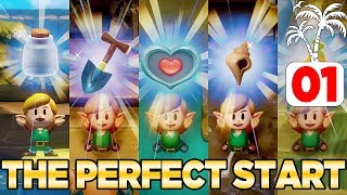 How to Have the PERFECT Start in Link&#39;s Awakening Switch - 100% Walkthrough 01