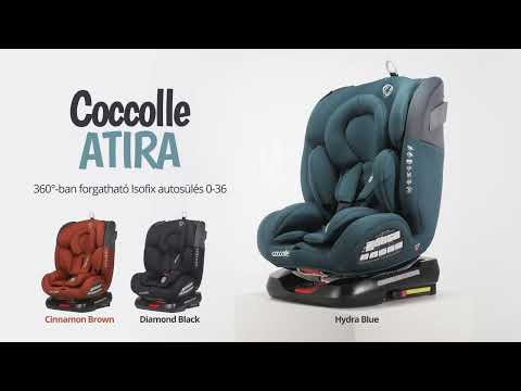 Coccolle Atira 360 Diamond Black Детское автокресло 0-36 кг