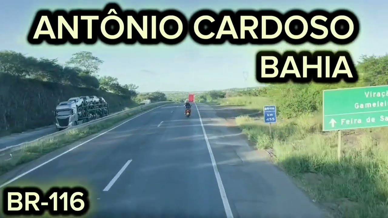 ANTÔNIO CARDOSO - BAHIA [BR-116 Dados Atualizados]