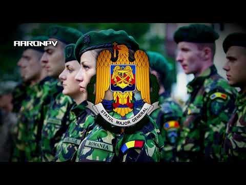 Romanian Military March / Patriotic Song - "Treceți, batalioane române, Carpații" (+ Drum Bun)