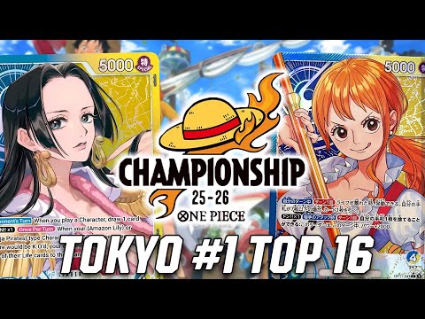 [OP14] OP14 Boa Hancock vs. OP11 Nami || Tokyo #1 Top 16 One Piece Trading Card Game