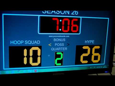 10 30 2016 Hoop Squad(79) VS Hype(76) Overtime