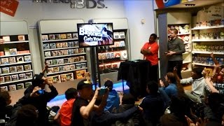 Super Smash Bros. 3DS/Wii U Final Video Presentation Live Reactions at Nintendo World