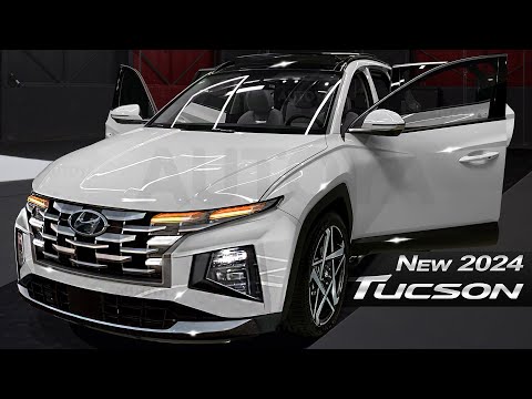 Restyled Hyundai Tucson 2024 - Exterior Facelift & Interior Refresh