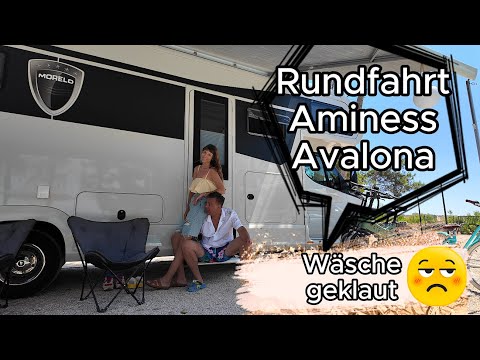 Wäsche geklaut 😒 I Aminess Avalona Campingplatz Rundfahrt