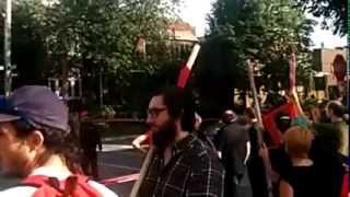 REPLAY: Anti-Harper welcoming committee in Mount-Royal