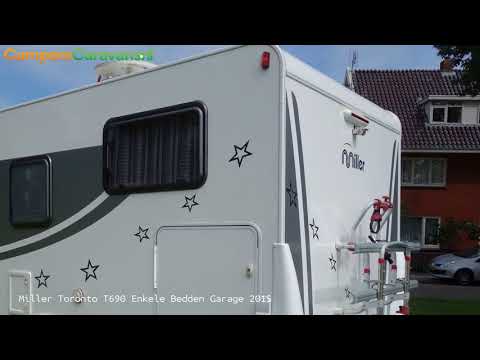 Miller Toronto T690 Enkele Bedden Garage 2015 Slechts 31000 km