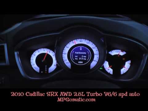 2010 Cadillac SRX Turbo 0-60 MPH