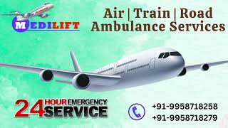 Take Air Ambulance in Bangalore and Varanasi by Medilift