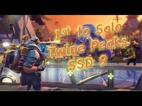 Fortnite Twine Peaks, SSD 9 Solo Video