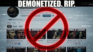 YouTube Demonetized Me. Watch What Happens Next....