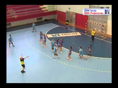 02.05.14. ŽRK Izola - ŽRK Požarevac 2 poluvreme