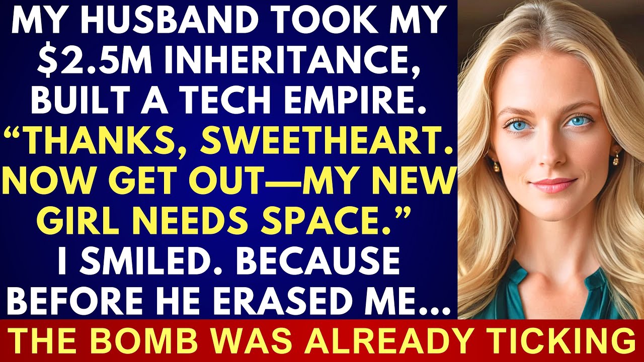 My Husband Took My $2.5M Inheritance and Replaced Me—But I Showed Up With the Truth