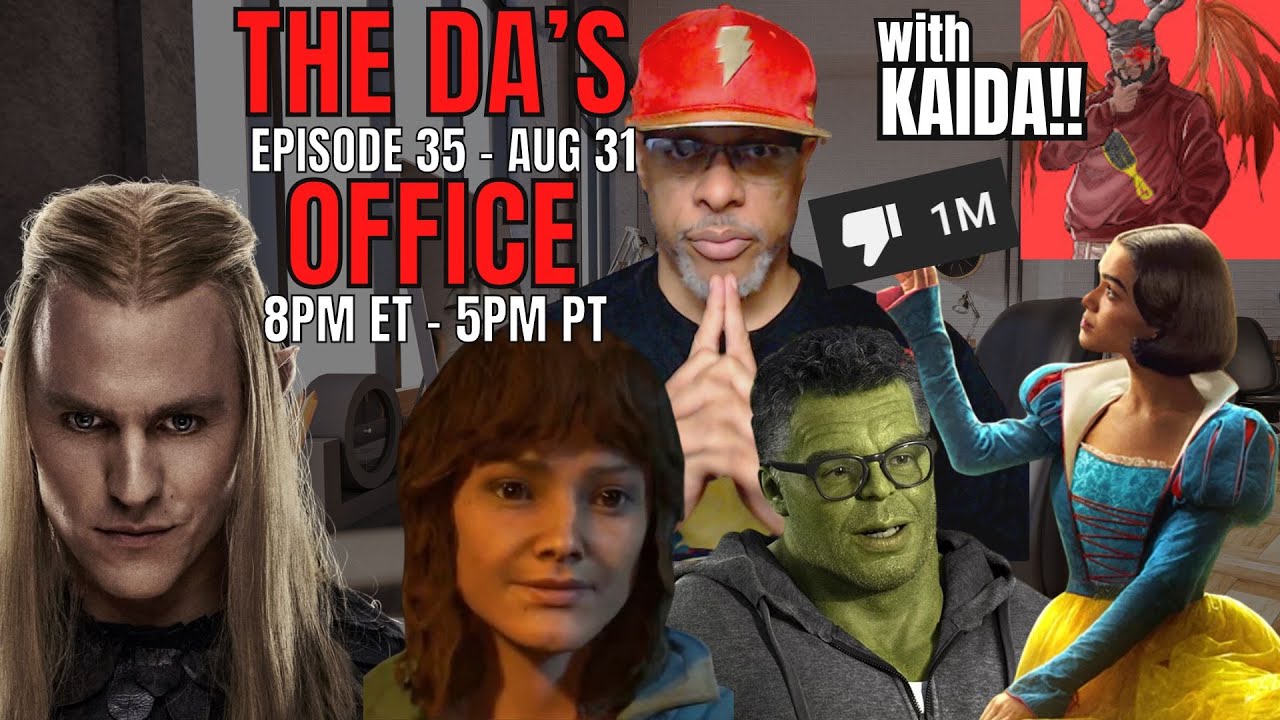 The DA's Office - Ep. 35 – Snow White & The 1M Dislikes! Star Wars Outlaws | Rings Of Power S2