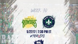 USL LIVE - Tampa Bay Rowdies vs Saint Louis FC 5/27/17