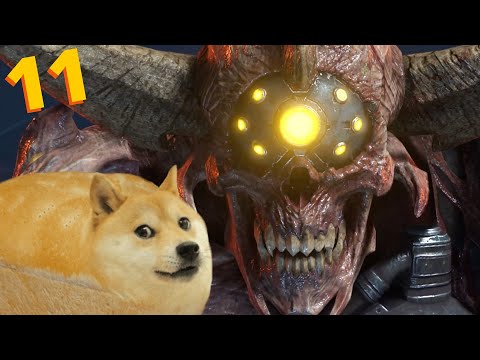 Let's Play Doom Eternal Nightmare Mode Part 11 | This is a boss?