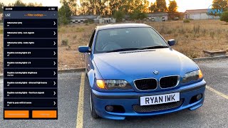 Coding DRLs with CARLY - BMW E46 - US Sidemarkers - Quick & Easy!