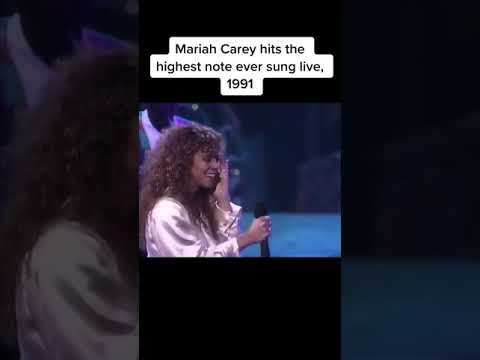 Mariah Carey Hits The Highest Note Ever In History tiktok cautionriah