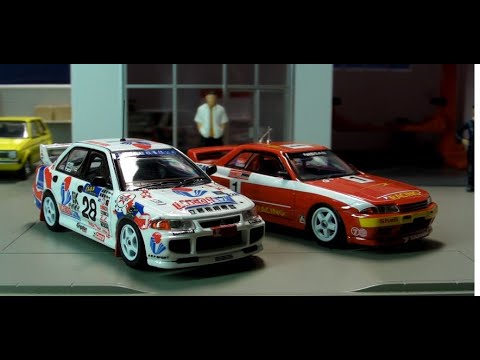 Thumbnail for INNO64 × POP Race Mitsubishi Lancer EVO III & Nissan Skyline GT-R R32 HK Edited 開箱 by Nissan GT-R, Nissan