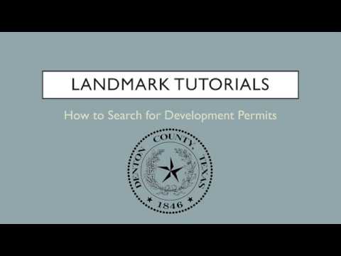 How To Search For Permits