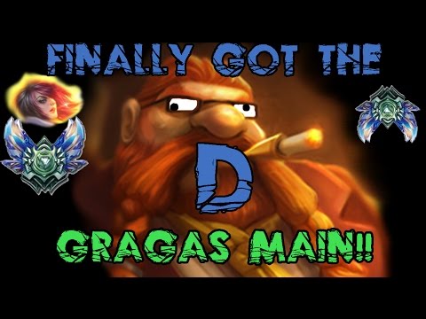 【Gragas Main】Mid vs Fiora - Why she mid for?!