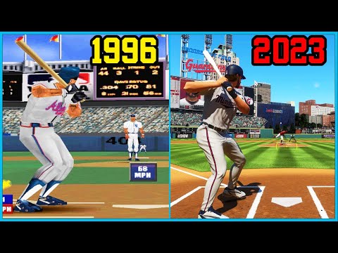 MLB THE SHOW evolution [1996 - 2023]