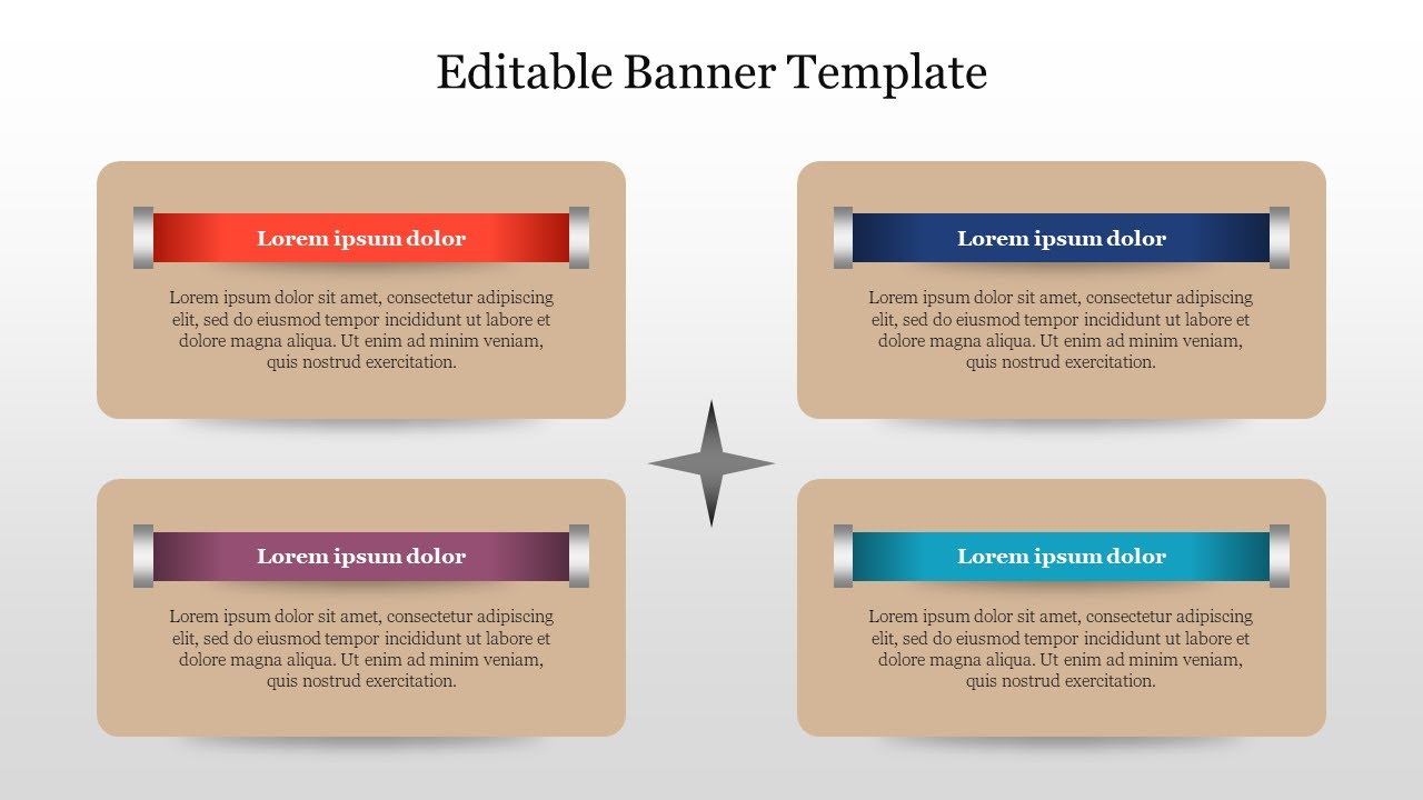 How To Make Banner Infographics PowerPoint