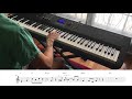 Nobody Else But Me (Brad Mehldau transcription)